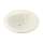 Composite Drop-In Round Bathroom Sink with Overflow in Biscuit