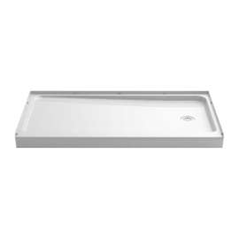 Ensemble Vikrell 60-In X 32-In Shower Base With Right Hand Drain
