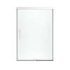 Finesse 44.625 To 47.625-In X 70.0625-In Frameless Sliding Alcove Shower Door With Frosted Glass