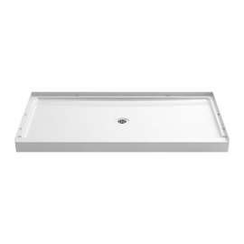 72331100-LNR-0 Guard+ Vikrell 60-In X 34-In Shower Base With Center Drain