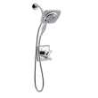 KSFA-72290100-S 48-in Seated Shower Kit with Showerhead, Accessory Kit in White/Silver