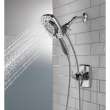 KSFA-72290100-S 48-in Seated Shower Kit with Showerhead, Accessory Kit in White/Silver