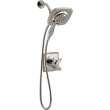 KSFA-72280100-N 48-in Seated Shower Kit with Showerhead, Accessory Kit in White/Nickel