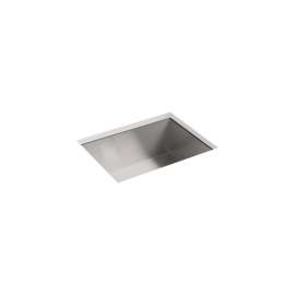 24" undermount single-bowl kitchen sink