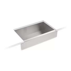 34" undermount single-bowl farmhouse kitchen sink