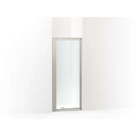 69" H pivot shower door with 1/8"-thick glass
