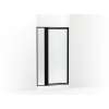 69" H pivot shower door with 1/8"-thick glass