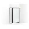 69" H pivot shower door with 1/8"-thick glass