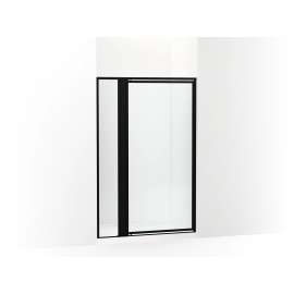69" H pivot shower door with 1/8"-thick glass