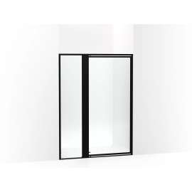 69" H pivot shower door with 1/8"-thick glass