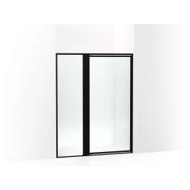 69" H pivot shower door with 1/8"-thick glass