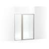 69" H pivot shower door with 1/8"-thick glass