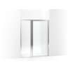 69" H pivot shower door with 1/8"-thick glass