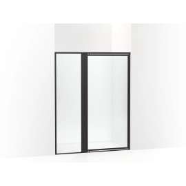 69" H pivot shower door with 1/8"-thick glass