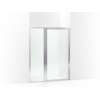 69" H pivot shower door with 1/8"-thick glass