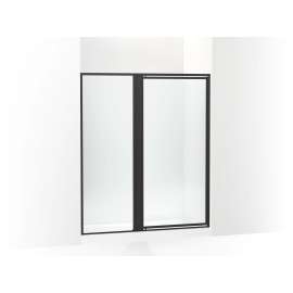 69" H pivot shower door with 1/8"-thick glass