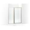 69" H pivot shower door with 1/8"-thick glass