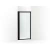 72" H pivot shower door with 1/8"-thick glass