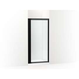 72" H pivot shower door with 1/8"-thick glass