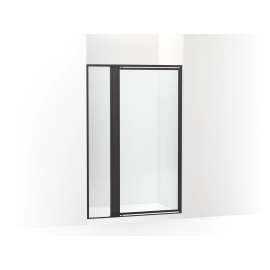 72" H pivot shower door with 1/8"-thick glass