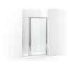 72" H pivot shower door with 1/8"-thick glass