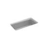 33-1/2" undermount single-bowl kitchen sink