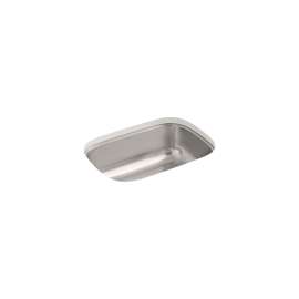 25-11/16" undermount single-bowl kitchen sink