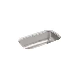 32-1/4" undermount single-bowl kitchen sink