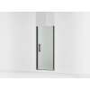 67" H pivot shower door with 5/16"-thick glass