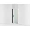 67" H pivot shower door with 5/16"-thick glass