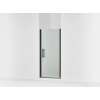 67" H pivot shower door with 5/16"-thick glass