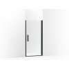 67" H pivot shower door with 5/16"-thick glass
