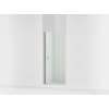 67" H pivot shower door with 1/4"-thick glass
