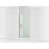 67" H pivot shower door with 5/16"-thick glass