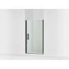 67" H pivot shower door with 5/16"-thick glass