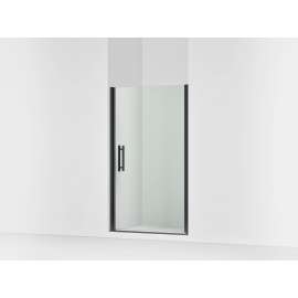 67" H pivot shower door with 5/16"-thick glass