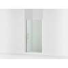 67" H pivot shower door with 5/16"-thick glass