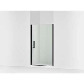 67" H pivot shower door with 5/16"-thick glass