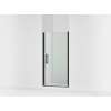 67" H pivot shower door with 1/4"-thick glass