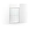 Frameless sliding shower door 42-5/8 - 47-5/8" W x 69-3/4" H