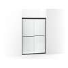 Frameless sliding shower door 42-5/8 - 47-5/8" W x 69-3/4" H