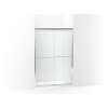 Frameless sliding shower door 42-5/8 - 47-5/8" W x 69-3/4" H