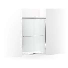 Frameless sliding shower door 42-5/8 - 47-5/8" W x 69-3/4" H