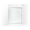 Frameless sliding shower door 56-5/8"-59-5/8" W x 70-1/16" H