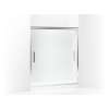 Frameless sliding shower door 56-5/8"-59-5/8" W x 70-1/16" H