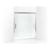 Frameless sliding shower door 56-5/8"-59-5/8" W x 70-1/16" H