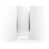 Headerless frameless pivot shower door 36" max opening x 67" H