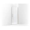 Headerless frameless pivot shower door 30" max opening x 67" H