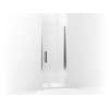 Headerless frameless pivot shower door 30" max opening x 67" H