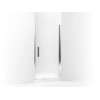 Headerless frameless pivot shower door 39" max opening x 67" H